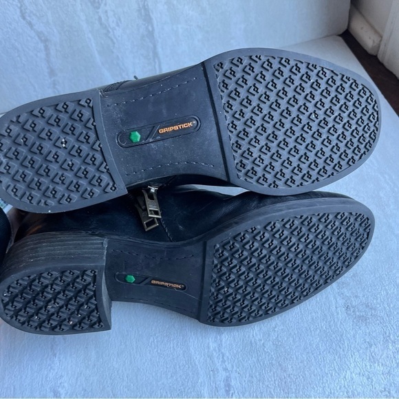 ** Timberland Beckwith Side-Zip Chelsea Boots Size 8 Black Leather - Picture 12 of 12